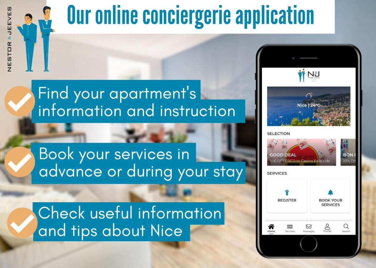 Apartment Nestor&jeeves - Artzy - - By Sea Nice